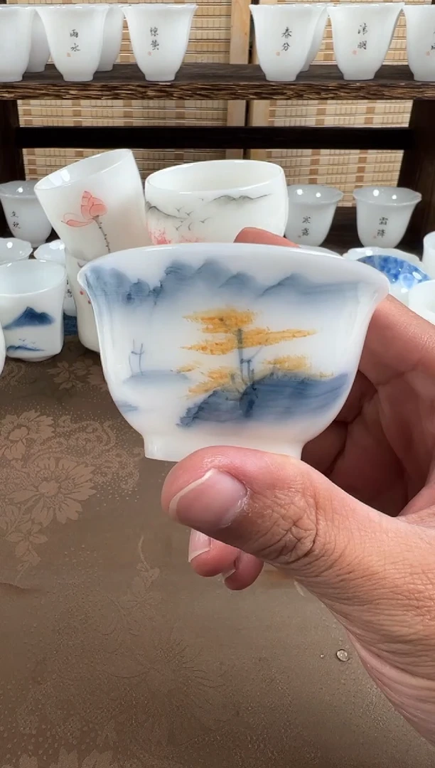 优质瓷土茶具单品上新