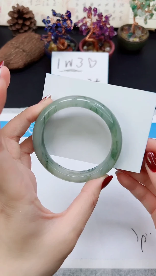 未镶嵌手镯石英质玉A104-56`57`58