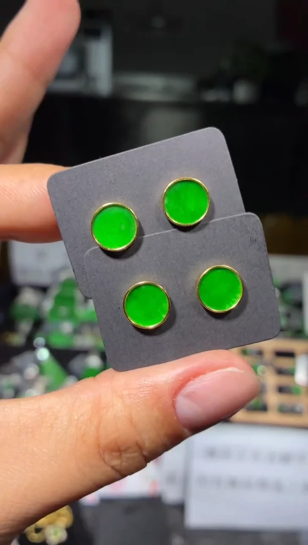 银S925镶嵌定制翡翠66定制翡翠-多样性发货（发其一）