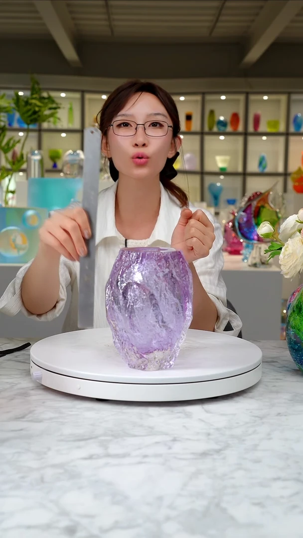 琉璃紫气东来设计款香薰瓶