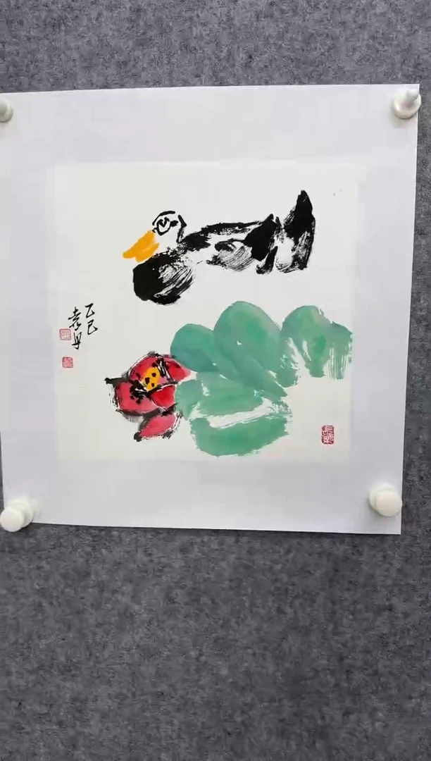 国画ST-YP花鸟绘画作品