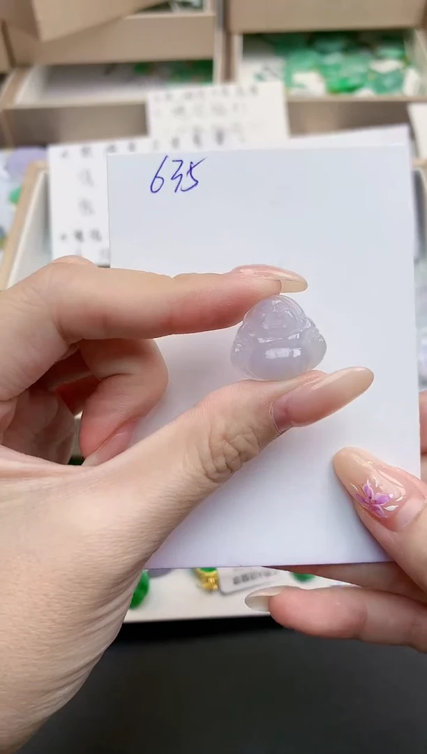 颈饰未镶嵌翡翠我**了天然缅甸A货翡翠