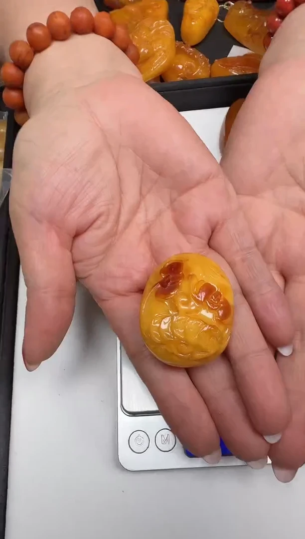 蜜蜡颈饰未镶嵌90-多样性发