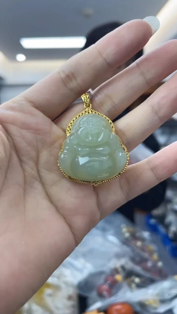 【闪购商品】和田玉·18K金镶嵌多样性一件发货