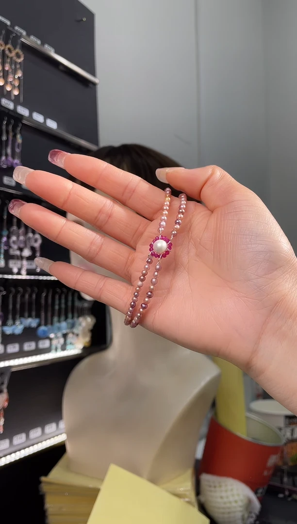 【闪购商品】紫晶耳饰银S925镶嵌Cynthia