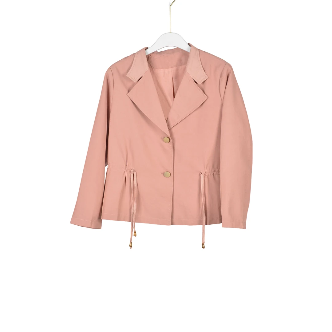 GPA2【专柜捡漏】女装ZPC-小西装外套女8075-皮粉色
