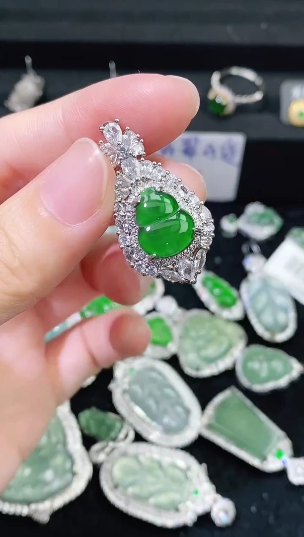 【闪购商品】翡翠颈饰未镶嵌精美翡翠-多样性只发一件F732
