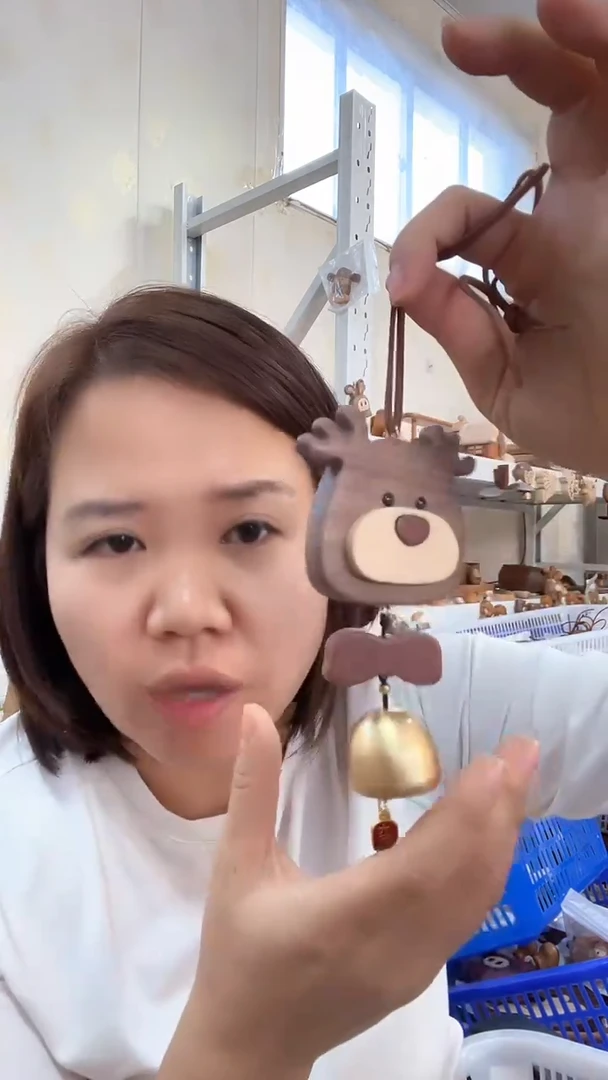 木麋鹿小风铃 单个