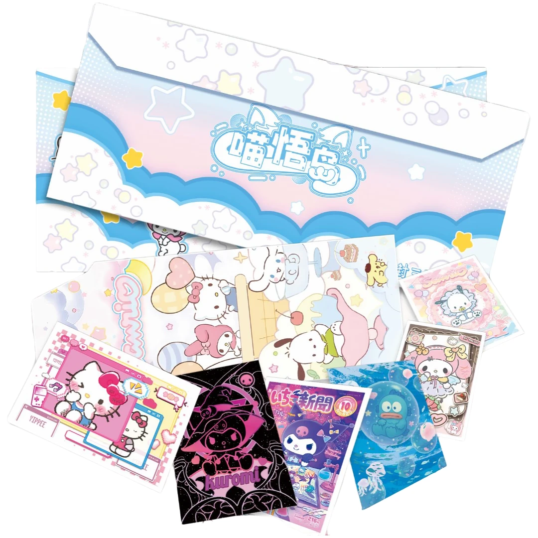 【撕撕·福福】喵悟岛x三丽鸥撕撕乐 系列第一弹 同人二创周边盲盒