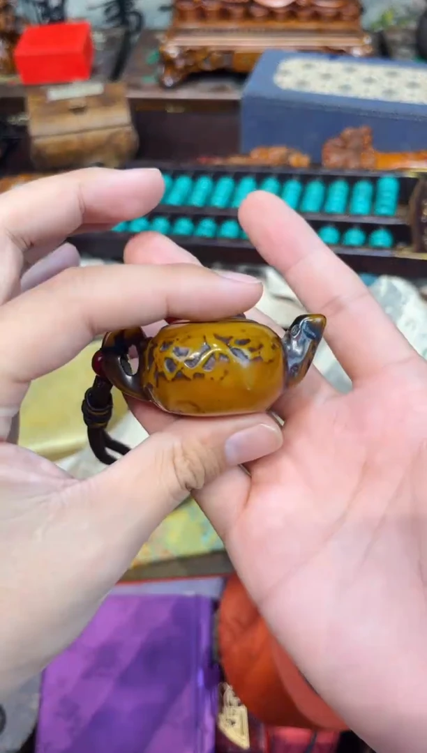 未镶嵌蜜蜡裸石Q刘哥专属高端精品7