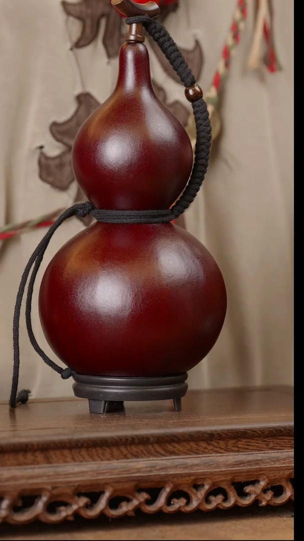 261号精品天然大漆酒葫芦一物一拍~