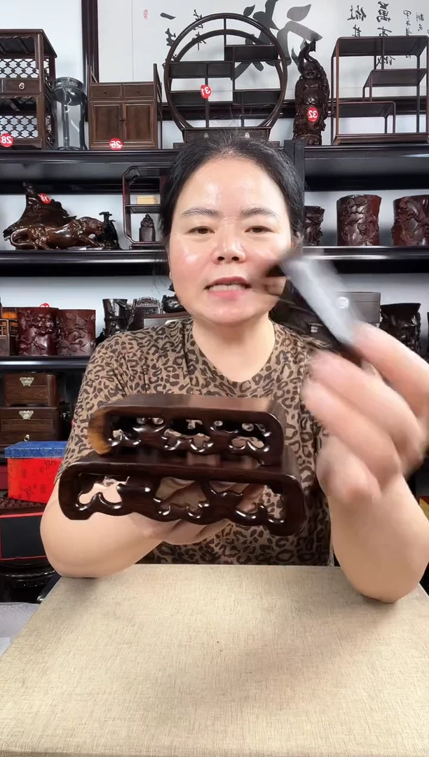 木双龙一套老李红木工艺品