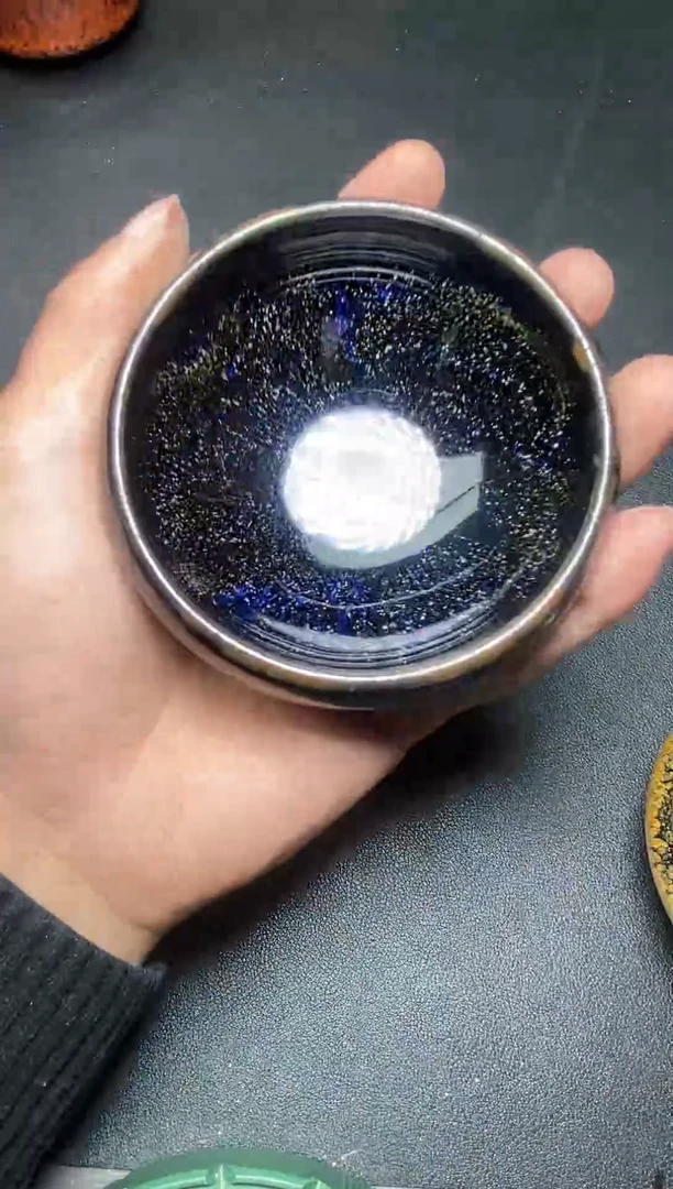 茶盏建窑建盏茶器主人杯59