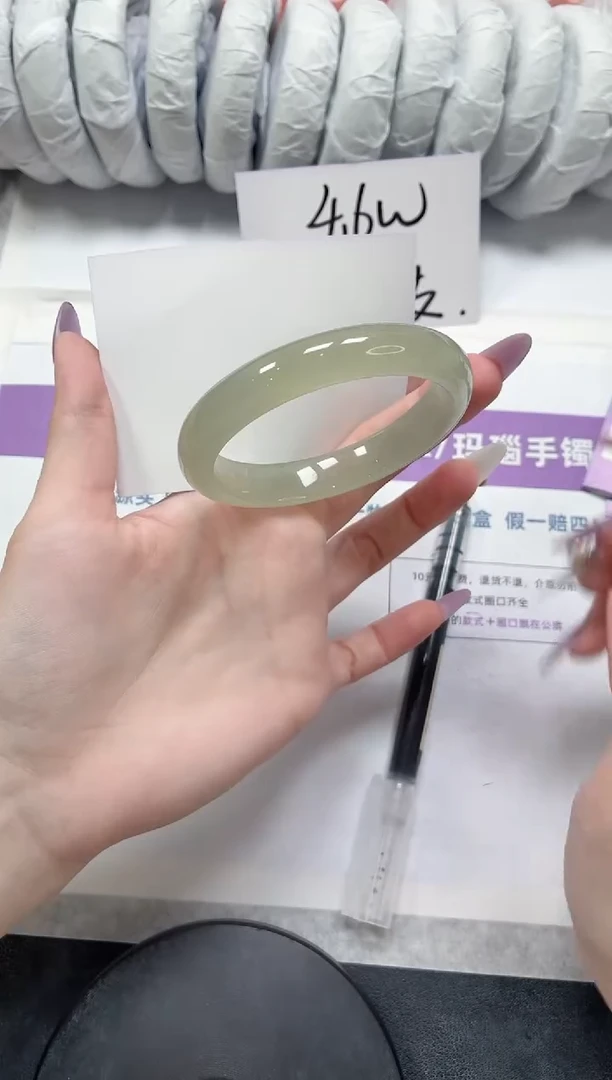 石英质玉手镯未镶嵌222-东陵56.8