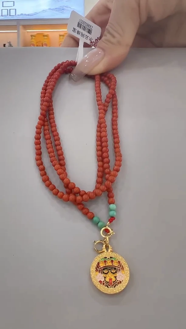 南红玛瑙未镶嵌颈饰南红颈饰