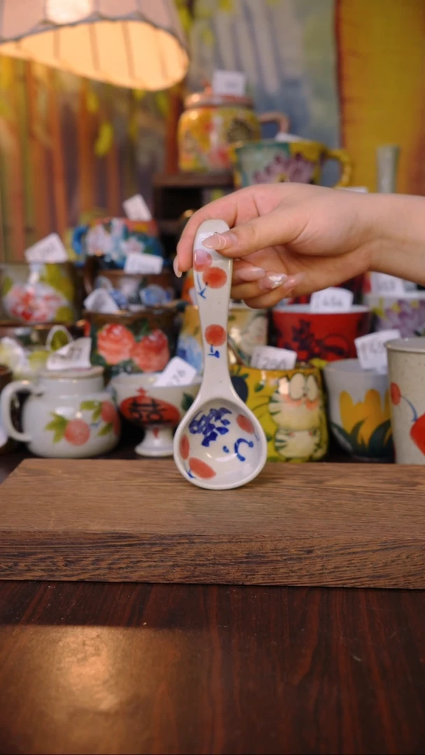 摆件泥垚手作 景德镇手工手绘器物