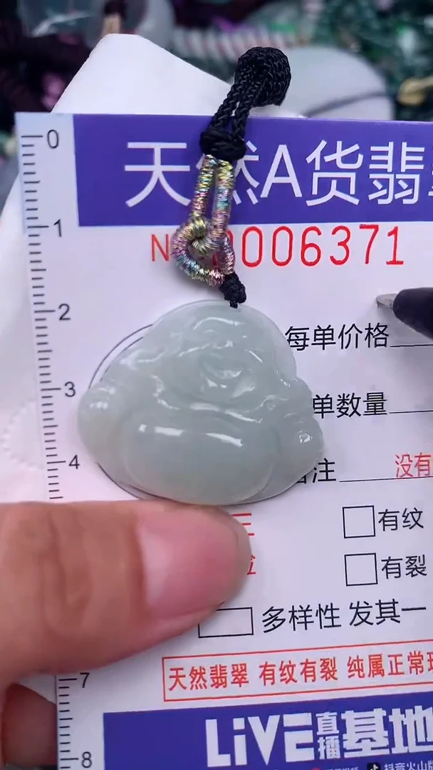 翡翠未镶嵌颈饰...0006371