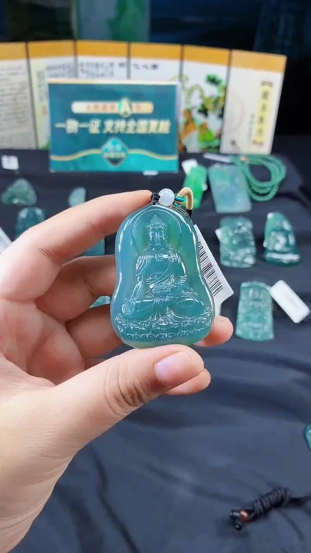 翡翠未镶嵌颈饰DLZ25080157