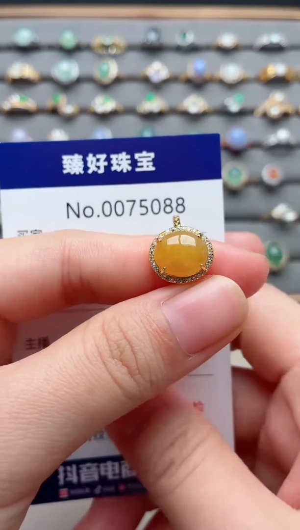 银S925镶嵌戒指翡翠.