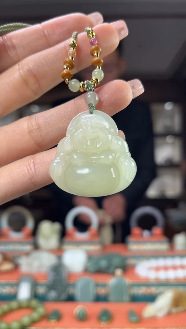 【闪购商品】和田玉颈饰未镶嵌佩佩35mm左右