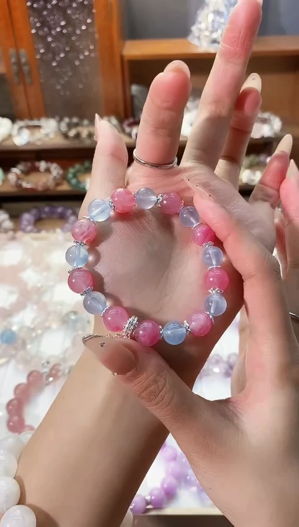 【闪购商品】水晶项链未镶嵌樱花雨手串