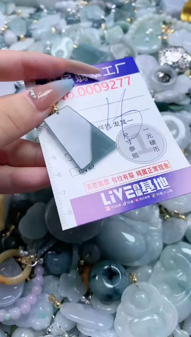 翡翠未镶嵌吊坠(不含链)9277