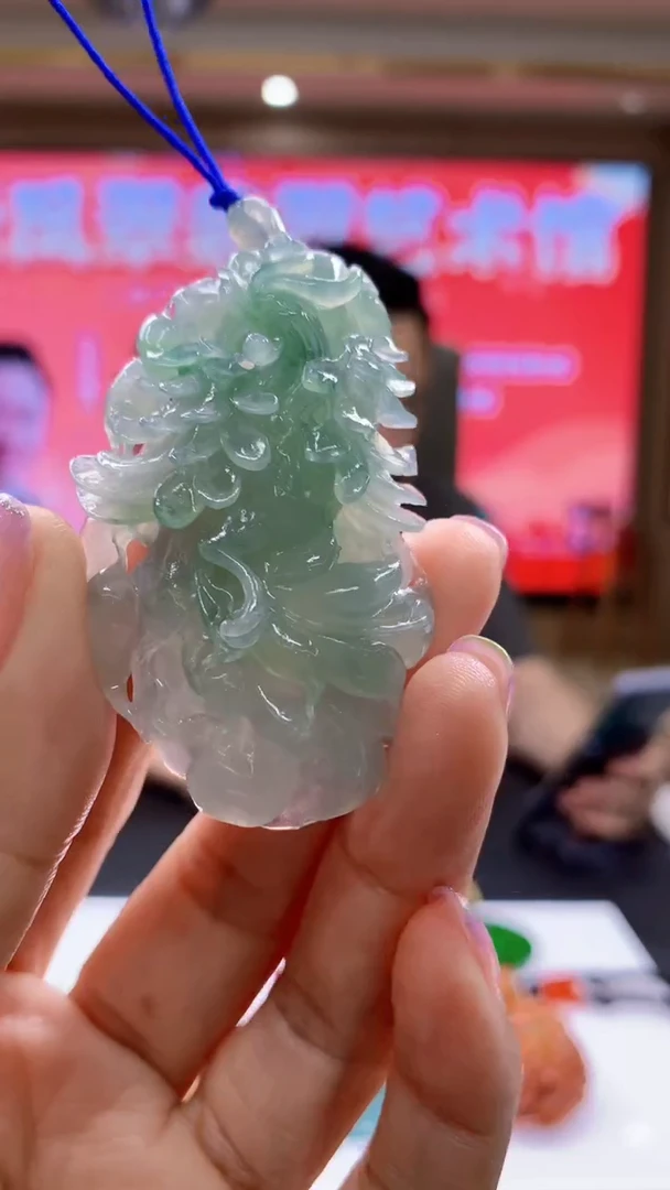 定制翡翠未镶嵌1034jj-毛货挂件19