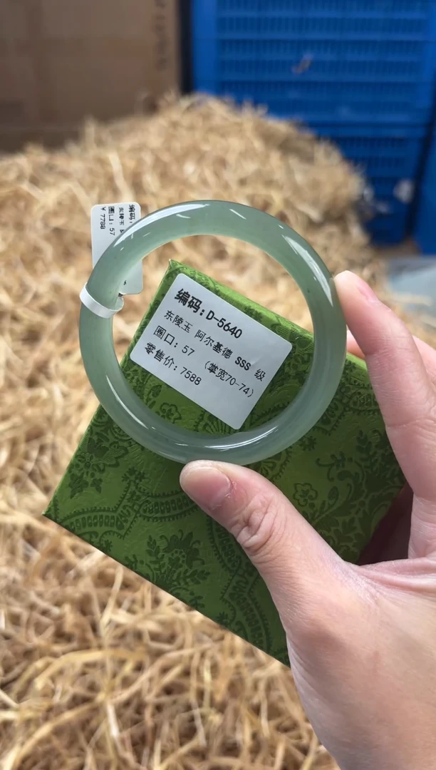 未镶嵌手镯石英质玉D-5640