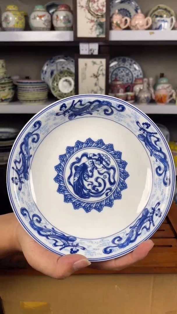 摆件瓷景德镇 仿古瓷 摆件