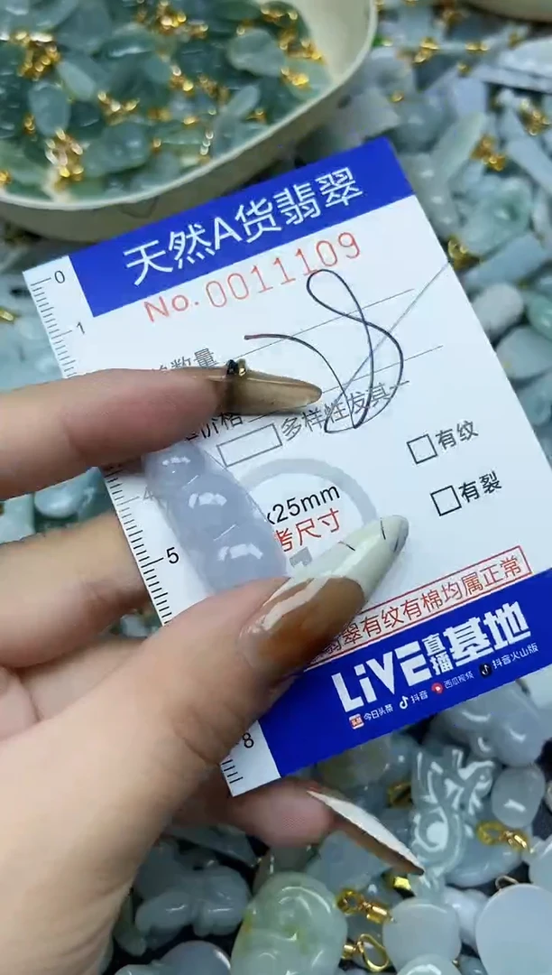 【闪购商品】翡翠颈饰未镶嵌天然A货翡翠