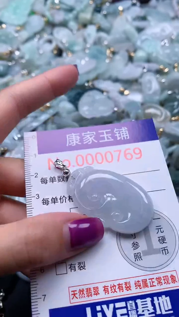 颈饰未镶嵌翡翠769