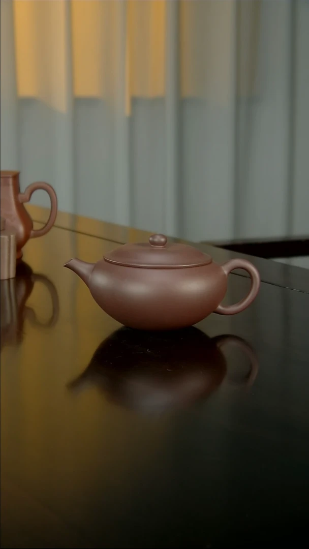 茶杯紫砂木****汇钵盂周新全手工制高端紫砂