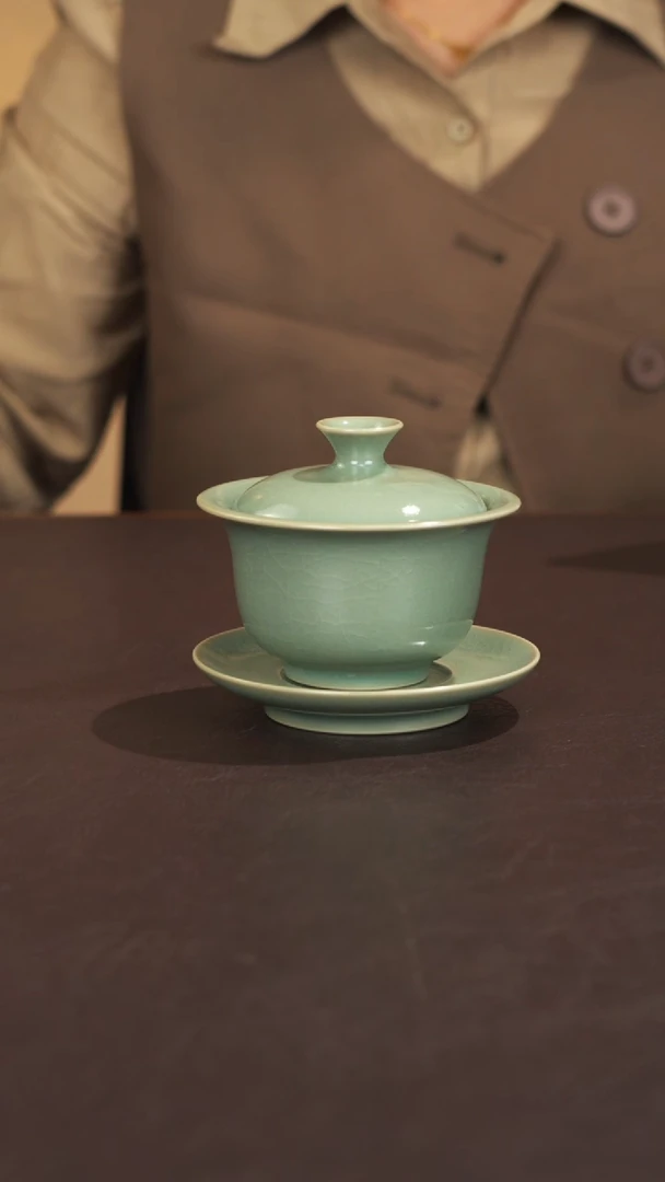 宣宝汝瓷原矿原釉手工作品
