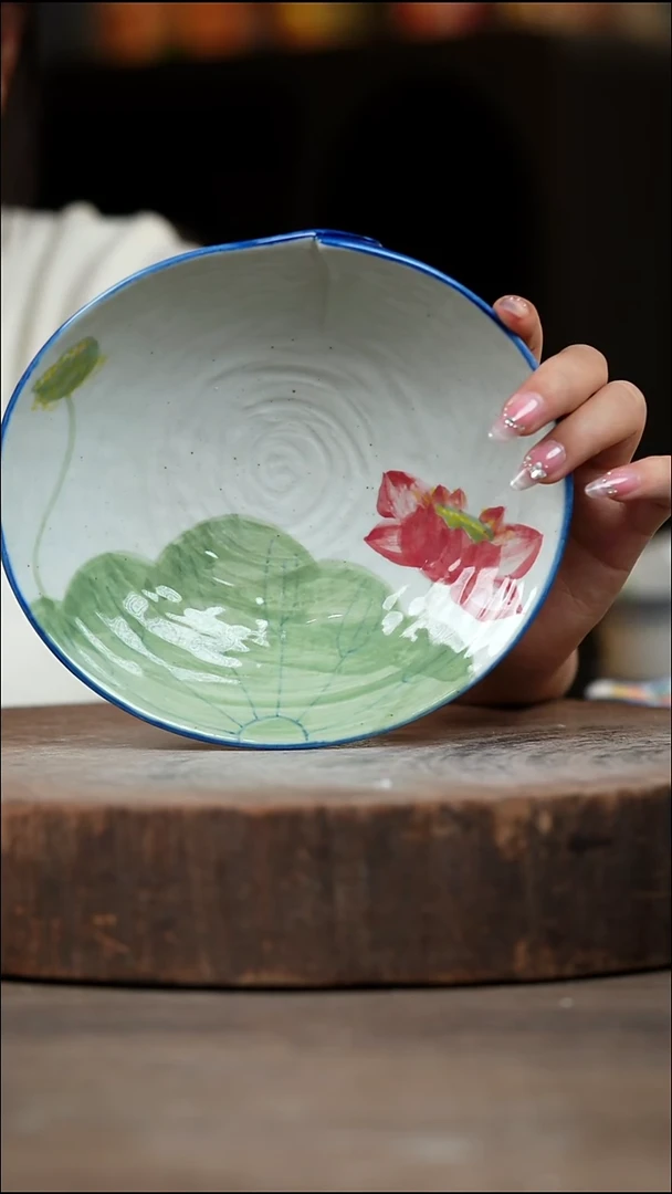 瓷片景德镇高温釉下彩（食品级）