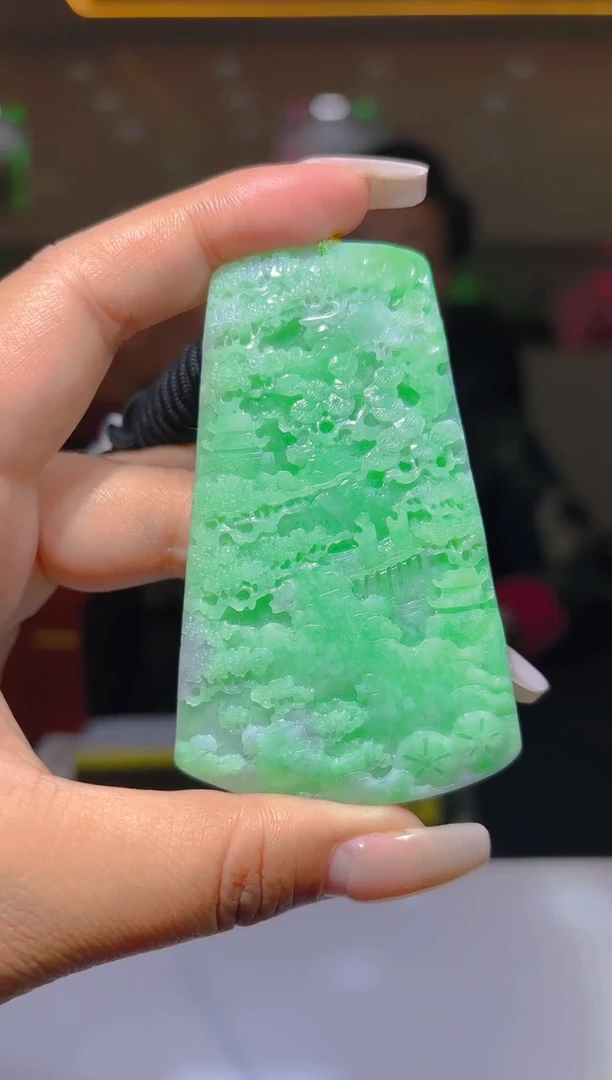 未镶嵌定制翡翠19/1205/L/山水