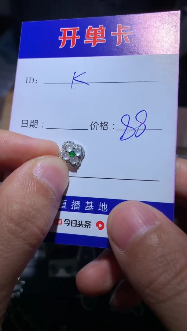 【闪购商品】翡翠颈饰银S925镶嵌 定向 K
