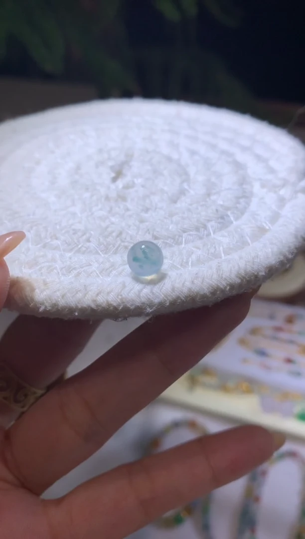 未镶嵌定制翡翠7.2珠子