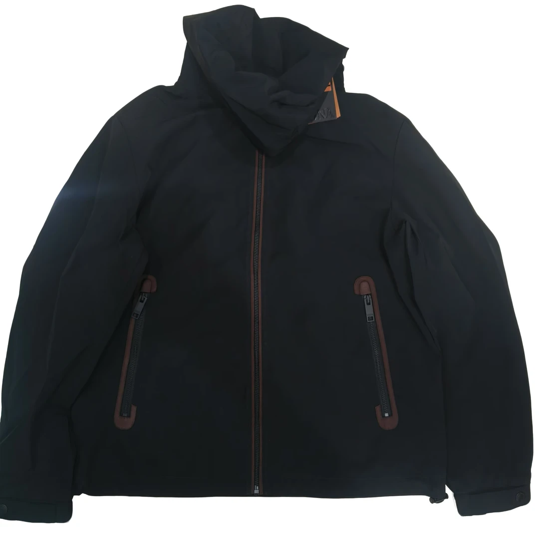 【正经小郑】杰么好看的男士黑色连帽外套