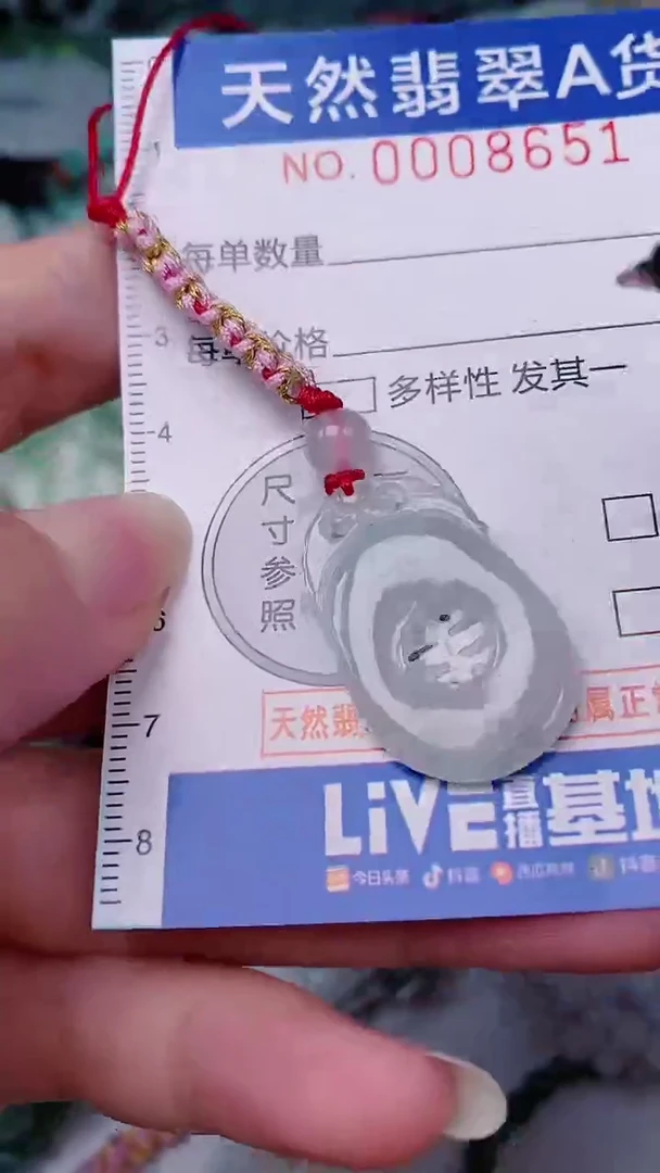 翡翠未镶嵌颈饰00008651