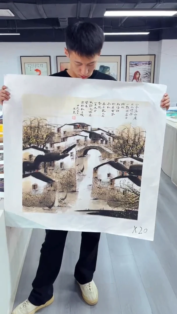 国画匠铜文心精选国画风系列