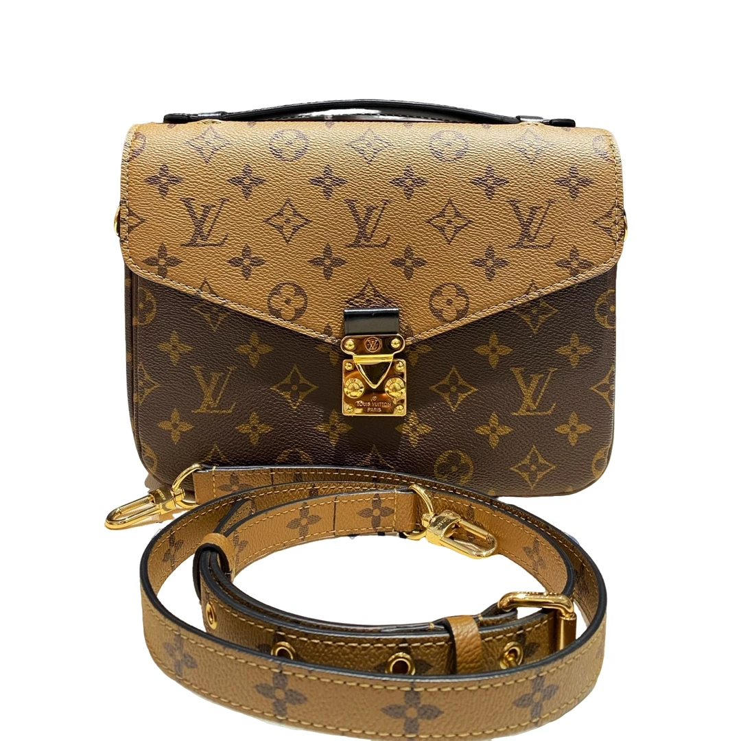 99新 LouisVuitton/路易威登 lv拼色邮差（992）