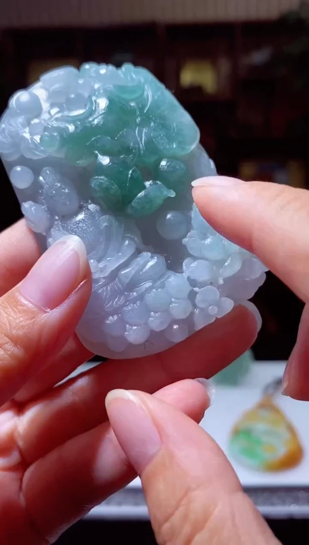 未镶嵌定制翡翠LL翡翠毛货WZ-73