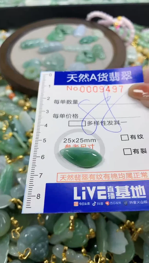 颈饰未镶嵌翡翠天然A货翡翠