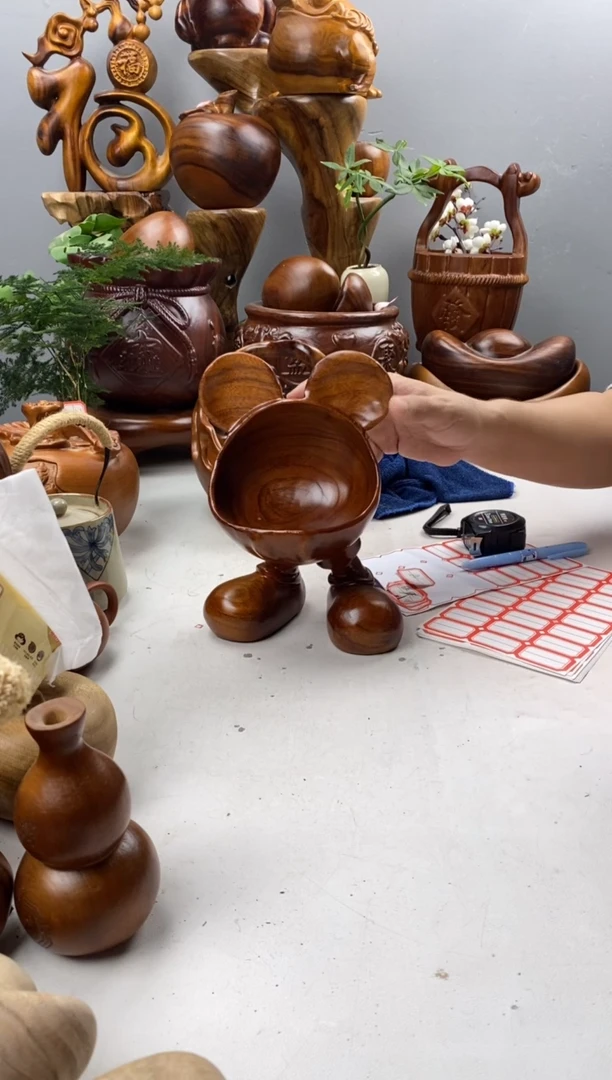 香樟木73米奇收纳尺寸16*13*22