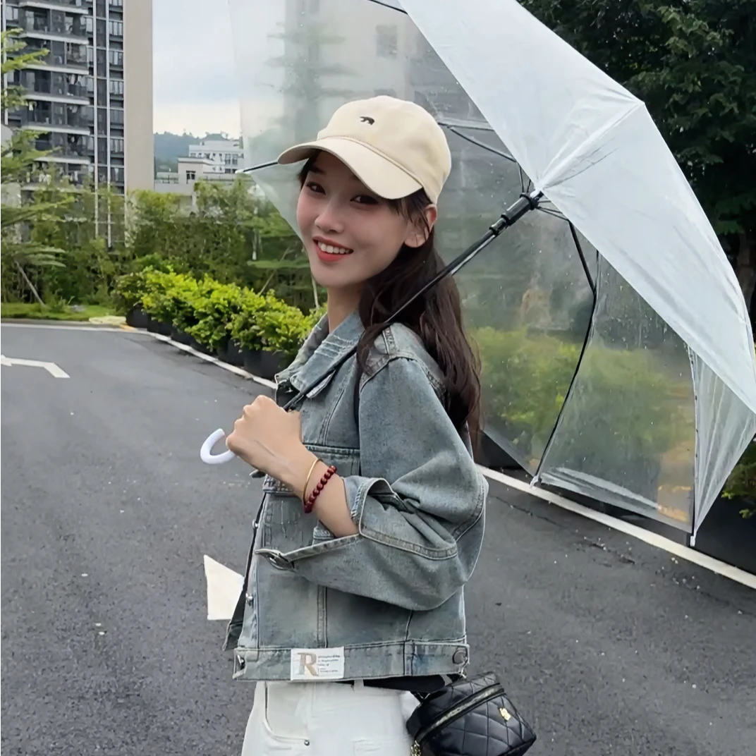 高端品牌牛仔外套女2025新款春秋爆款显瘦小个子短款韩版上衣夹克