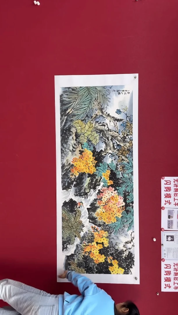 【闪购商品】国画国画绘画山水花鸟