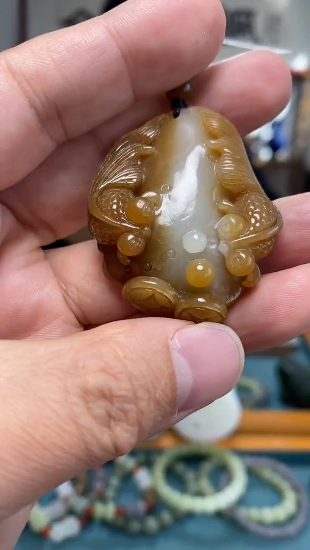 颈饰未镶嵌和田玉93