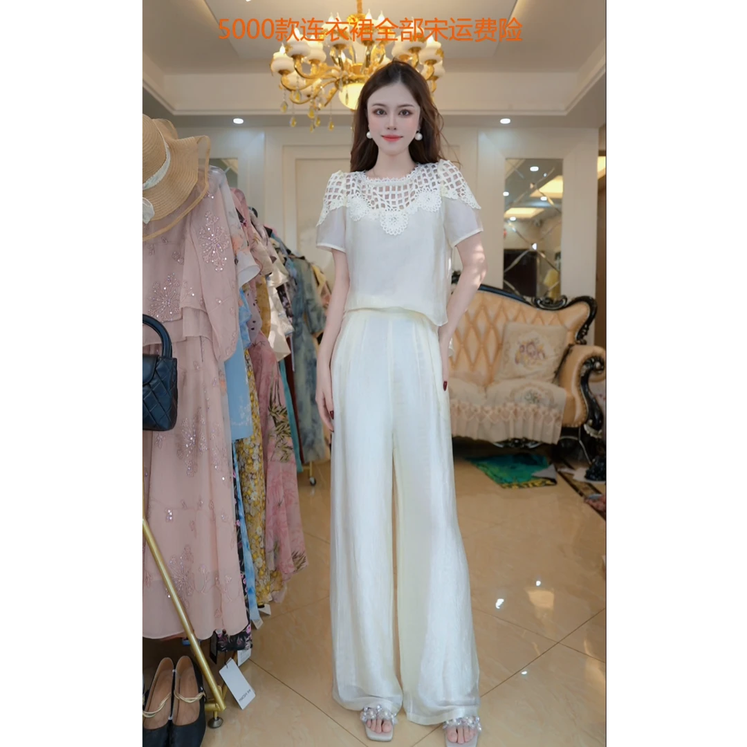 2025新款女夏季十三行今年爆款气质减龄高级感A56029