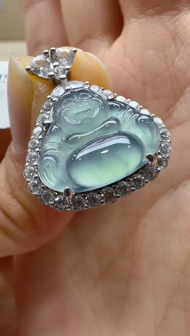 【闪购商品】翡翠吊坠(不含链)银S925镶嵌多样性团购发一件