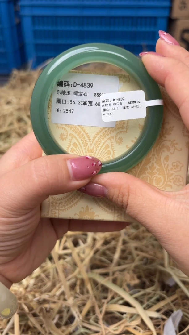 未镶嵌手镯石英质玉D-4839